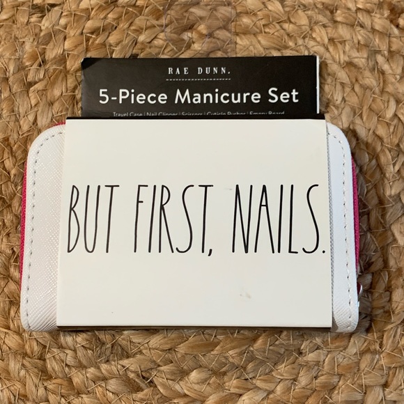 Rae Dunn “But First Nails “Manicure Set - Picture 1 of 2